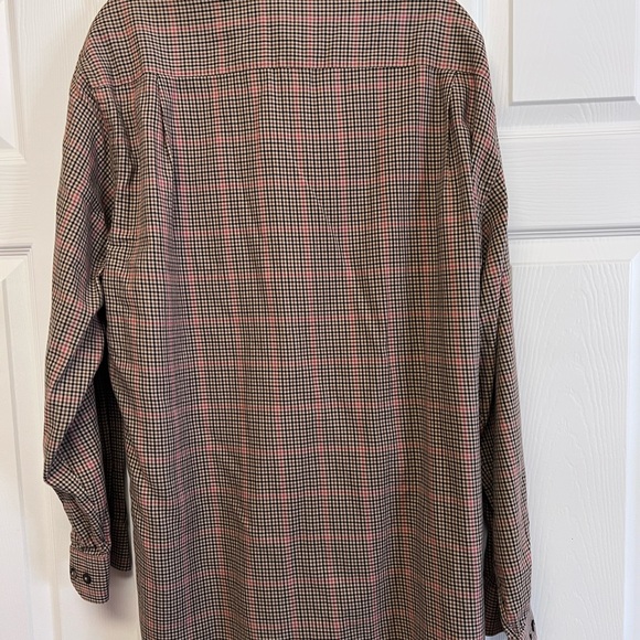Scott Barber Brown Button Up Size L - Picture 5 of 6